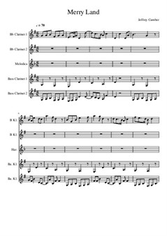 Merry Land (arranged for wind instruments)